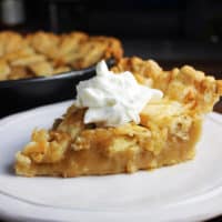Quebec sugar pie is a traditional French Canadian dessert with a smooth, rich, creamy filling. This version is made with both brown sugar and maple syrup. It's super cheap and easy to make!