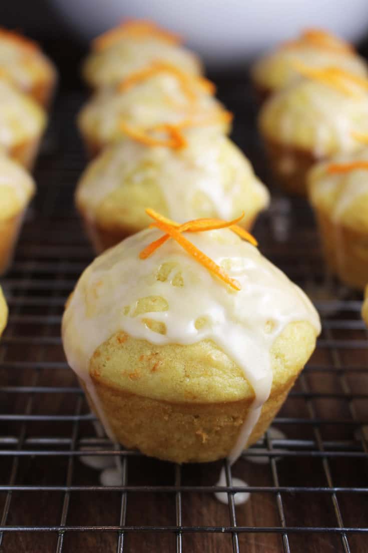 Mandarin Orange Muffins with Greek Yogurt