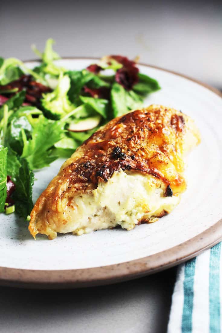 Roasted Chicken Breasts with Boursin-image