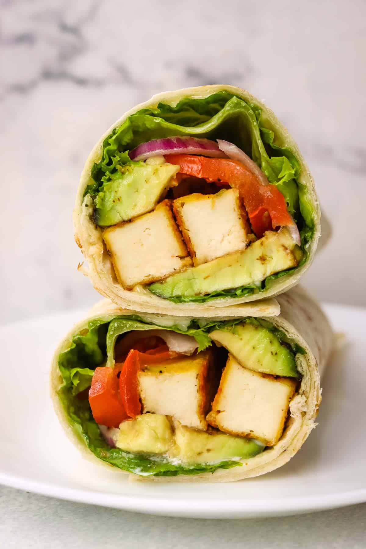 Tofu wrap