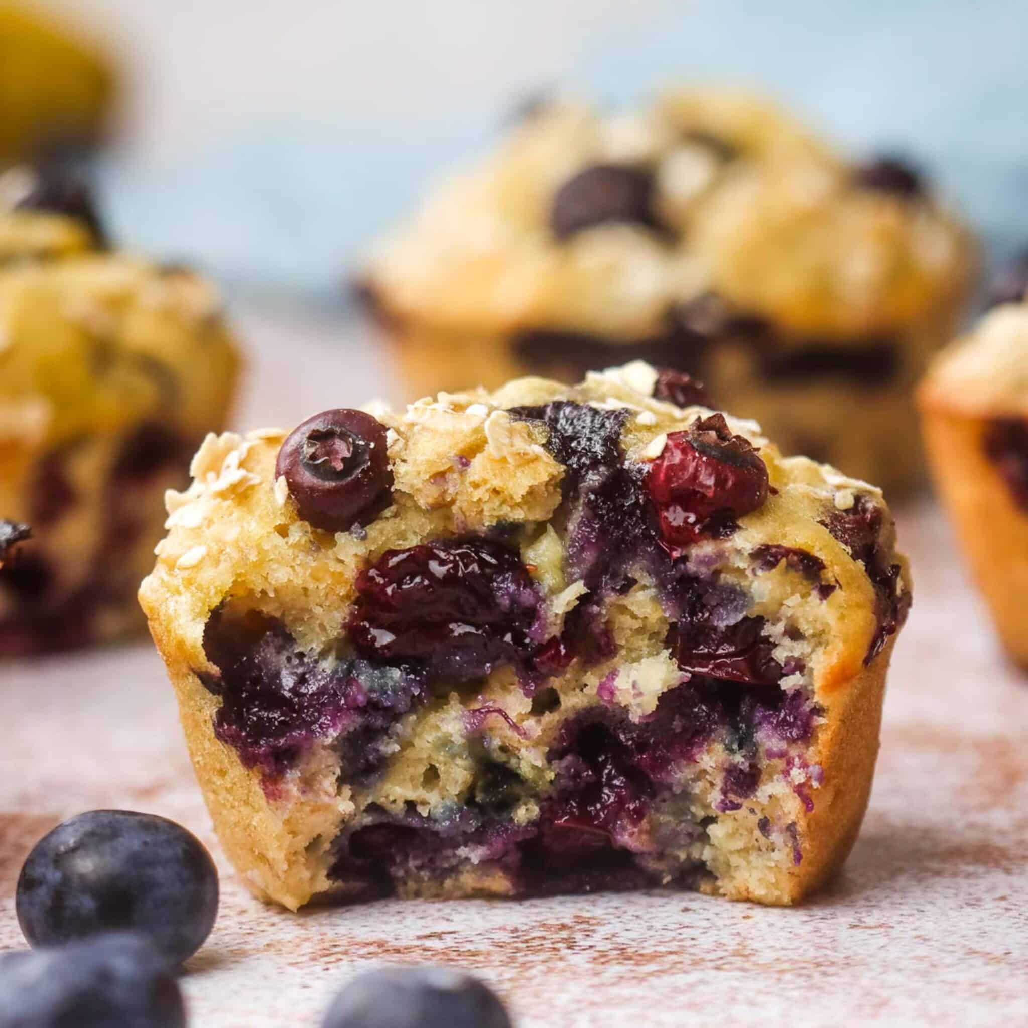 Blueberry Banana Muffins - Our Happy Mess