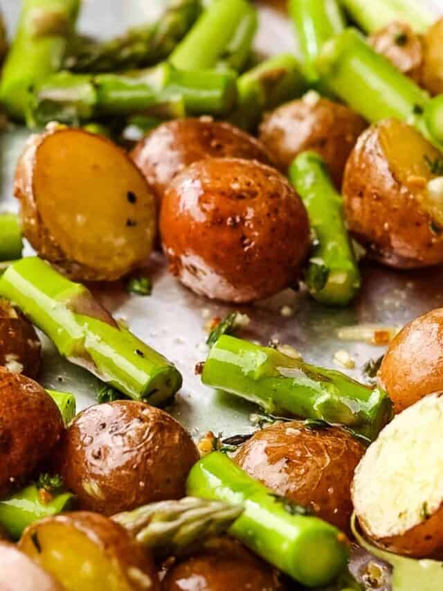 Roasted Asparagus and Potatoes
