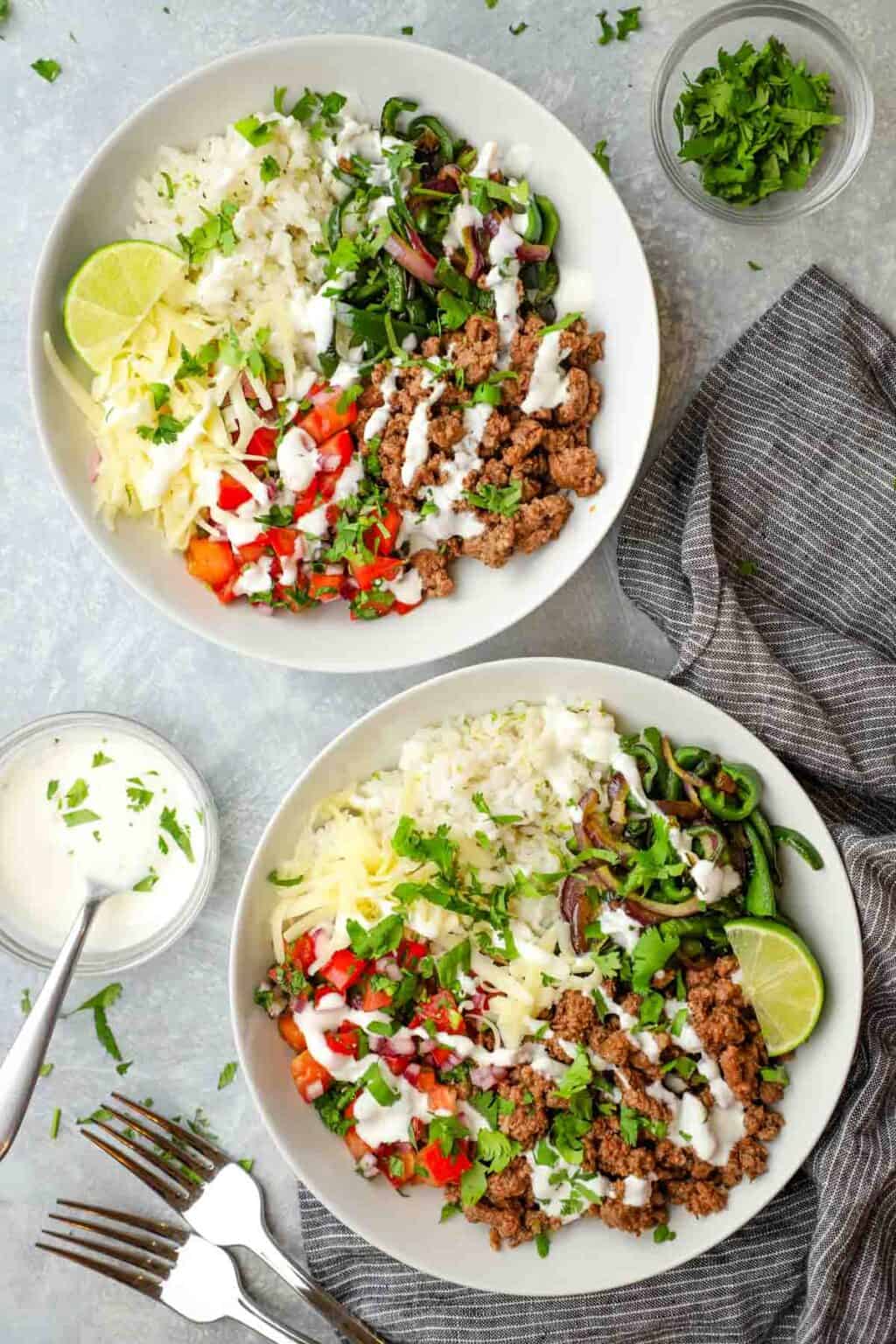Taco Rice Bowls