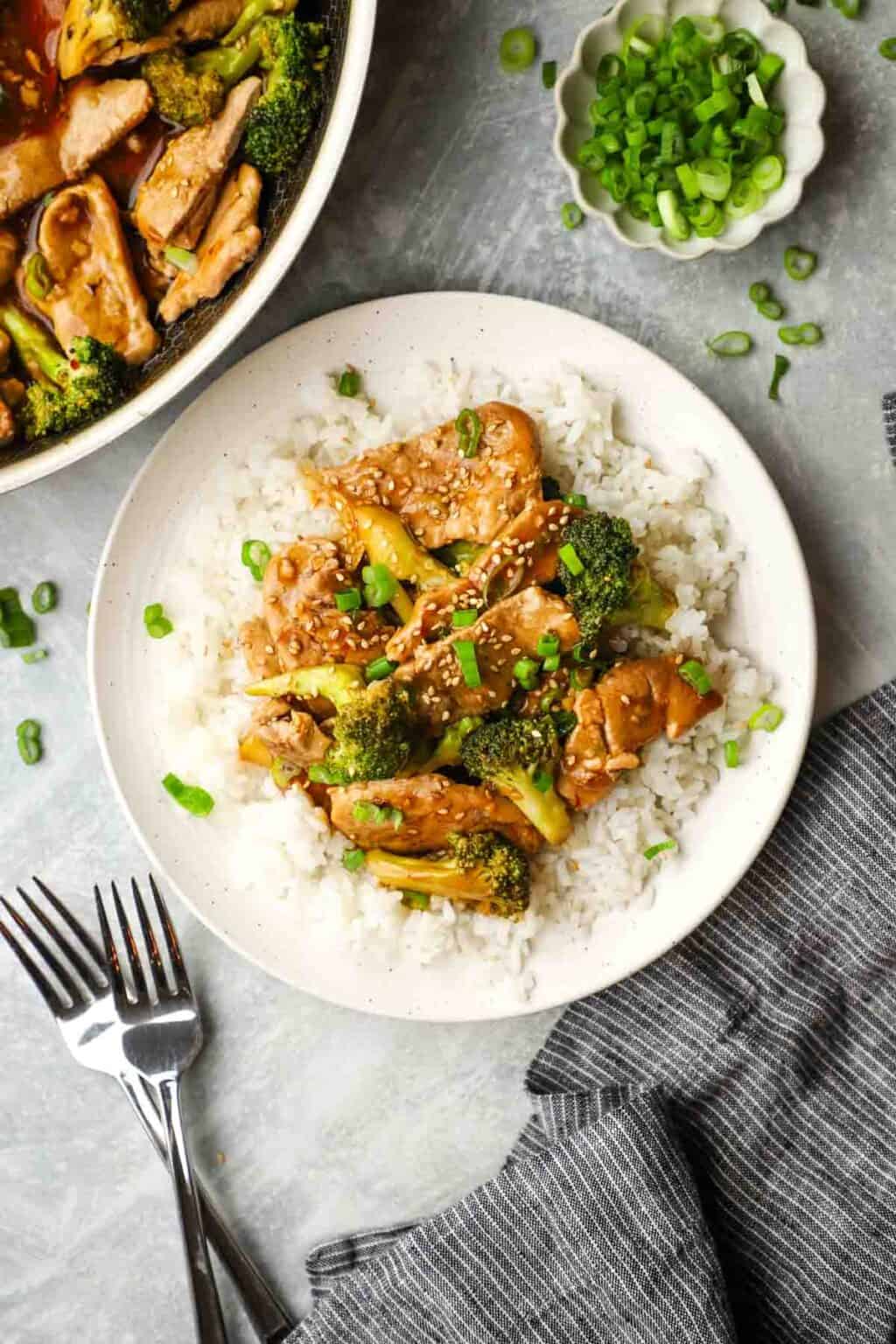 Pork and Broccoli Stir Fry [25 minutes!]