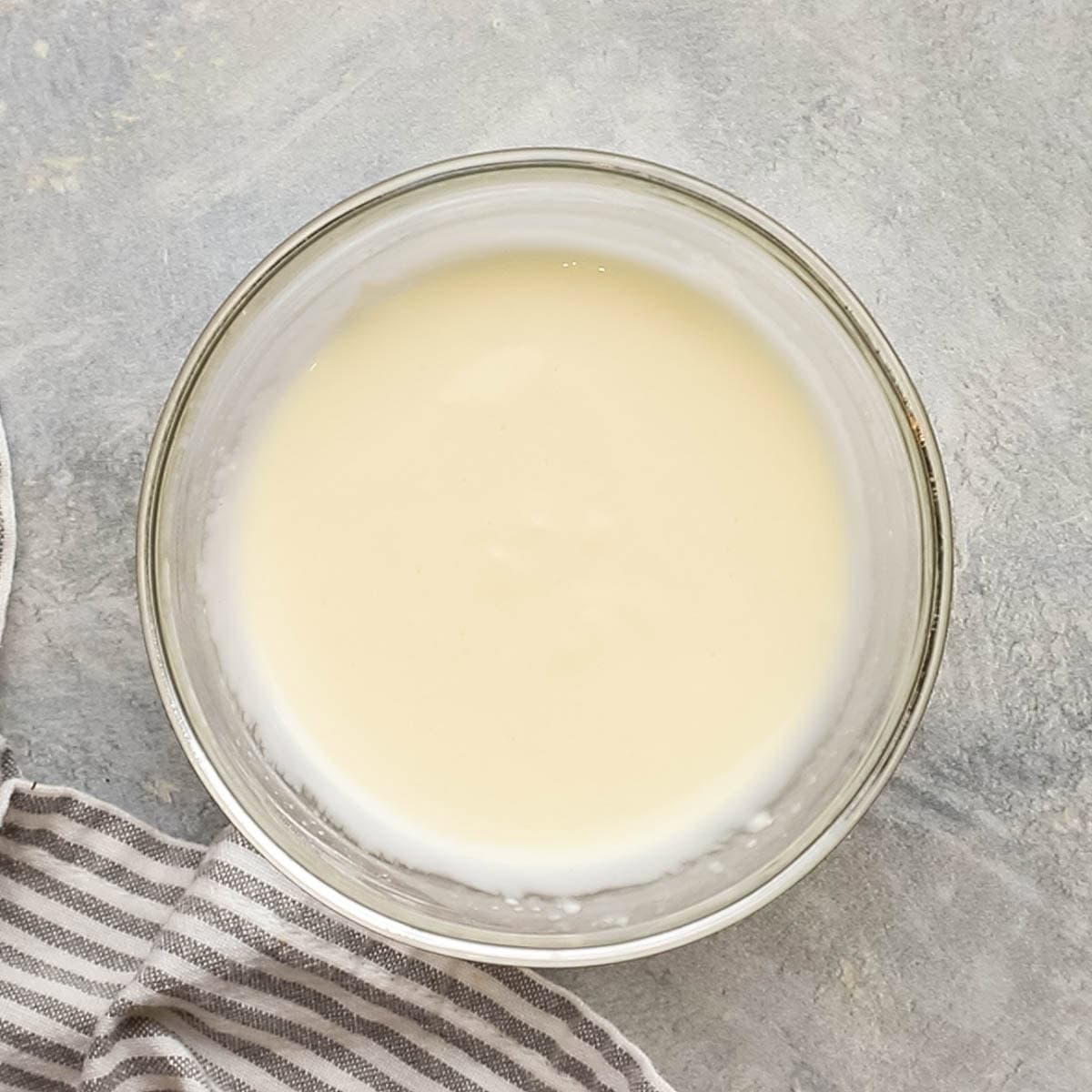 dressing for the coleslaw whisked together